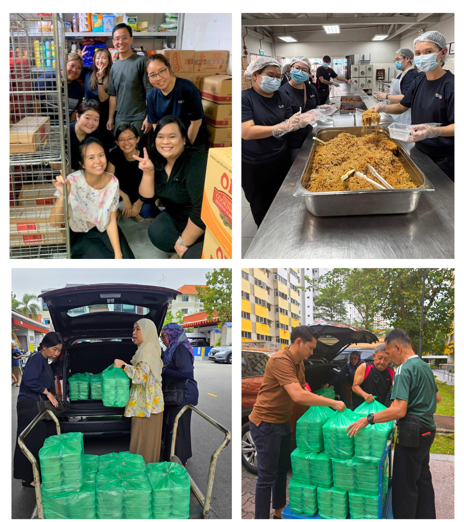 volunteers