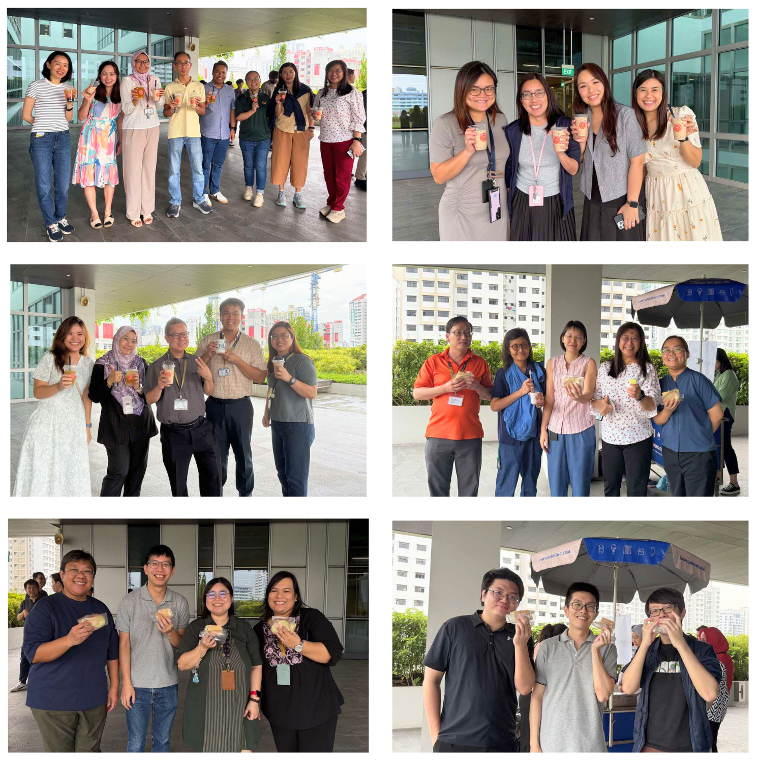 well-deserved treats for staff