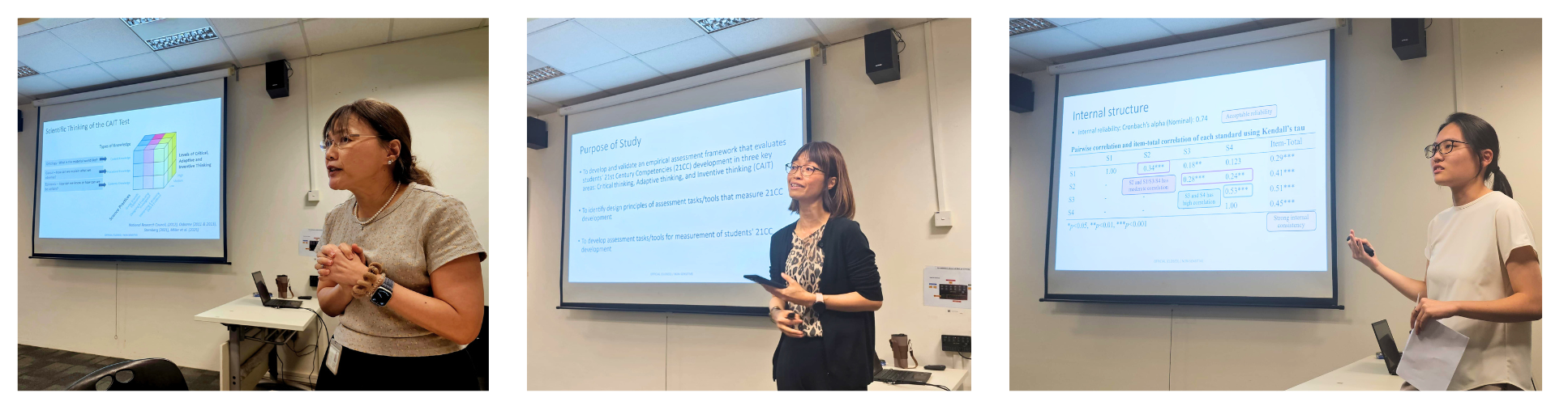 Presenters from SEAB for the 21CC Science task